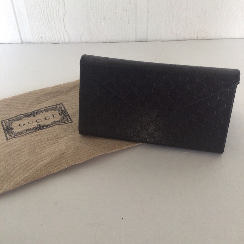 GUCCI LEATHER GLASSES CASE